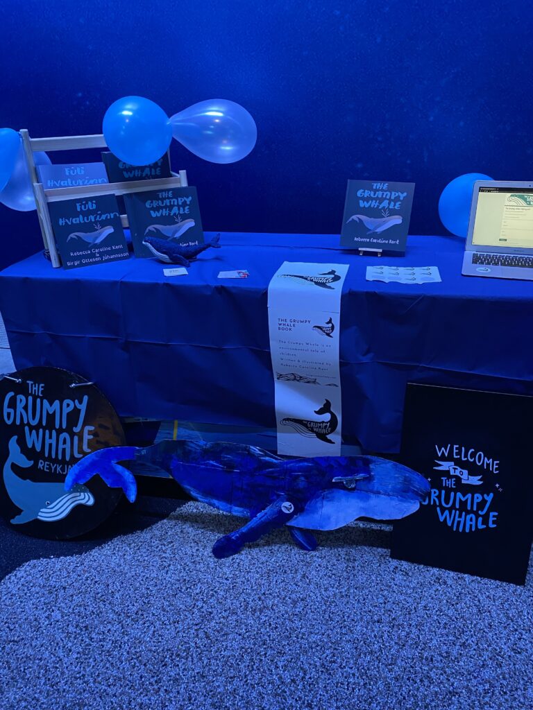 Our stand welcomed over 200 people to whales of Iceland on the 1st of October.